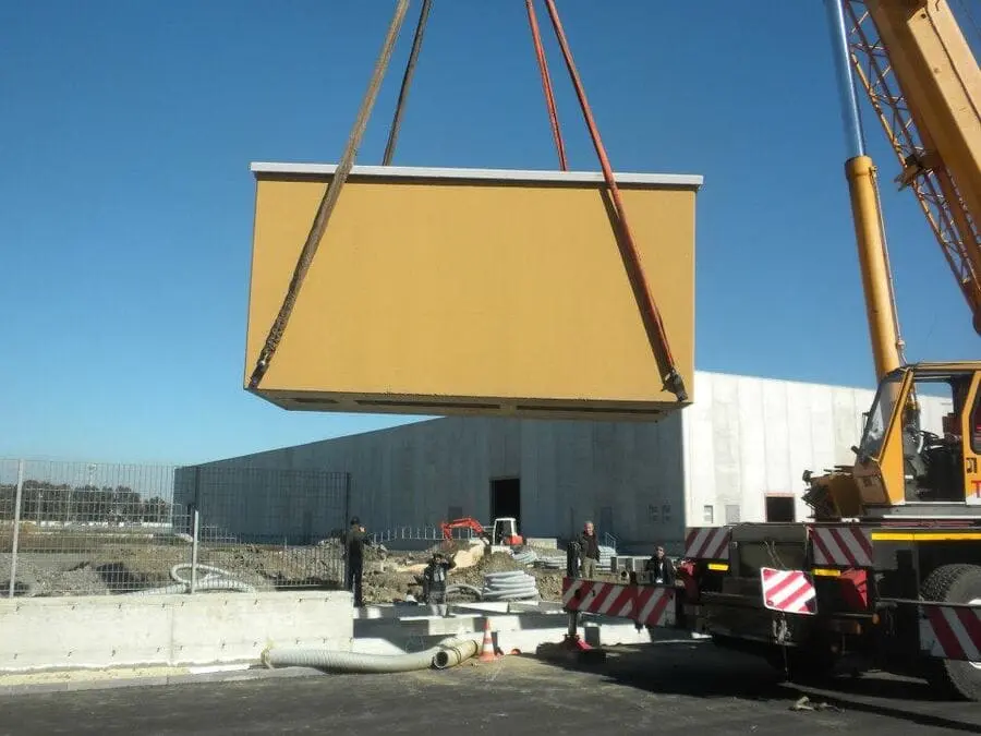 sollevamento cabine elettriche