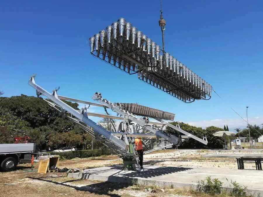 sollevamento impianti fotovoltaici