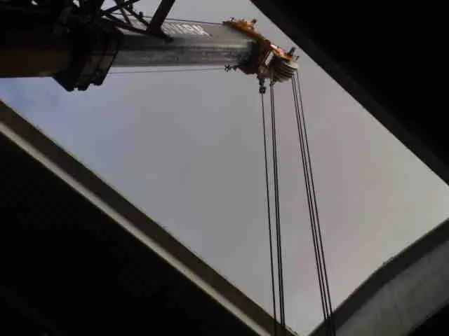 sollevamento motore carroponte
