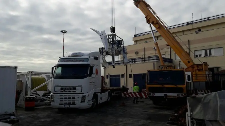 sollevamento robot portuali