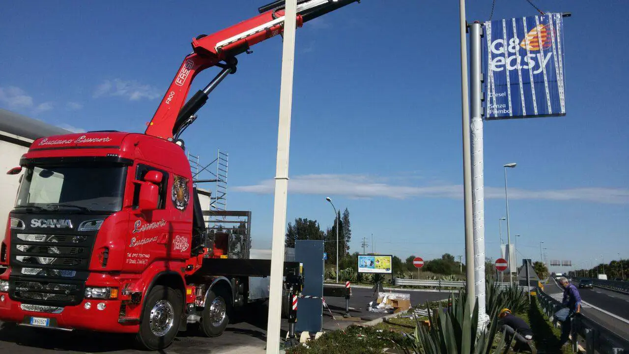 sollevamento totem