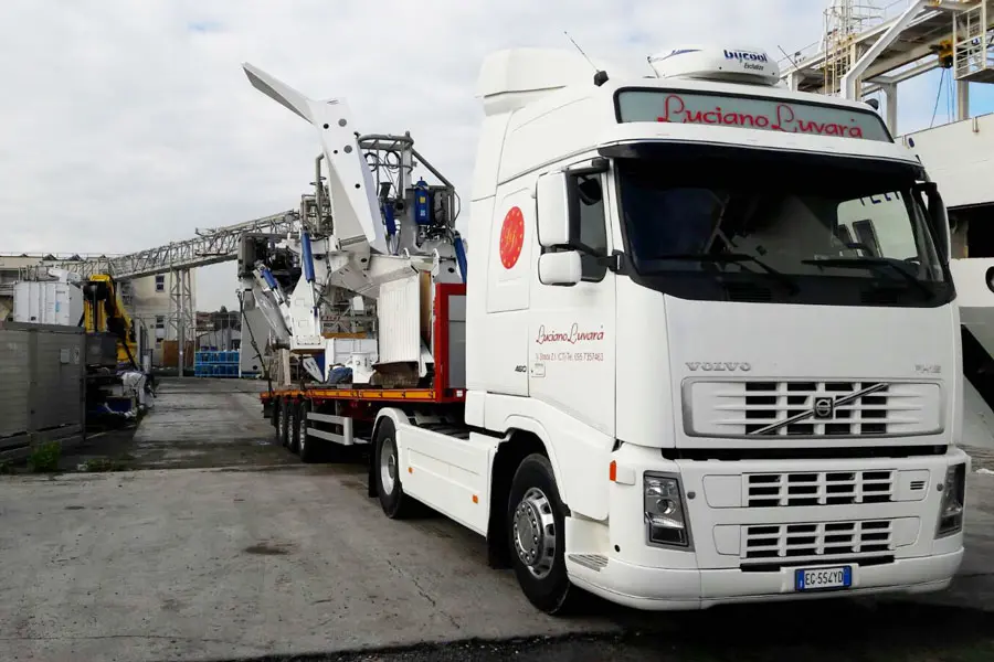 trasporti robot marino